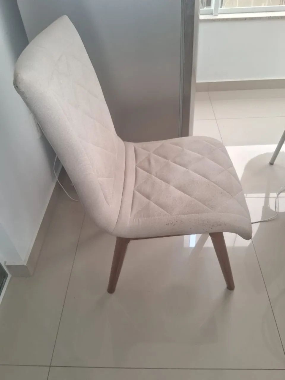 Cadeira em linho - Foto 2
