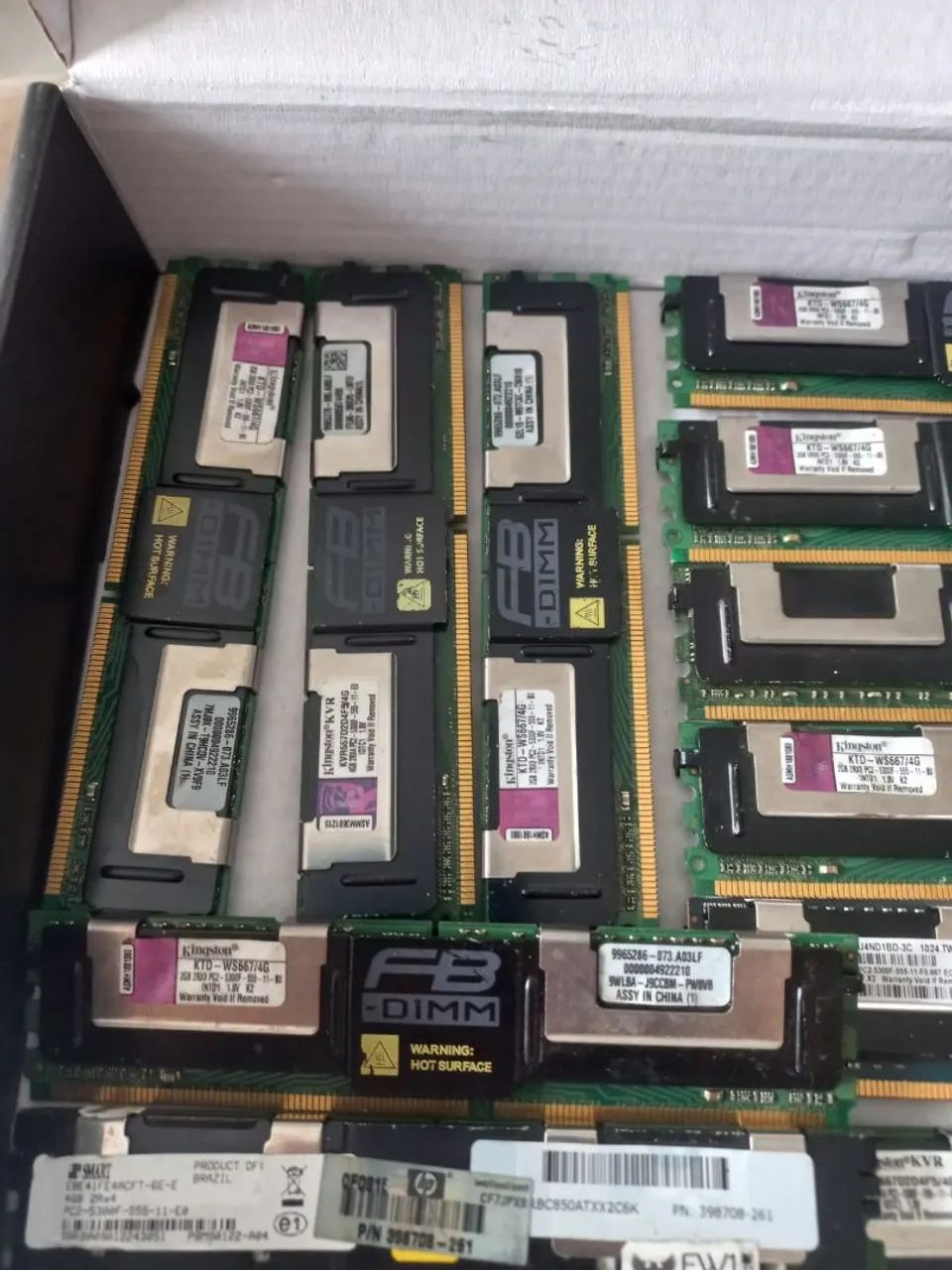 Memórias ddr2 FBDIMM ecc pra servidor 4 e 2 gb  - Foto 3