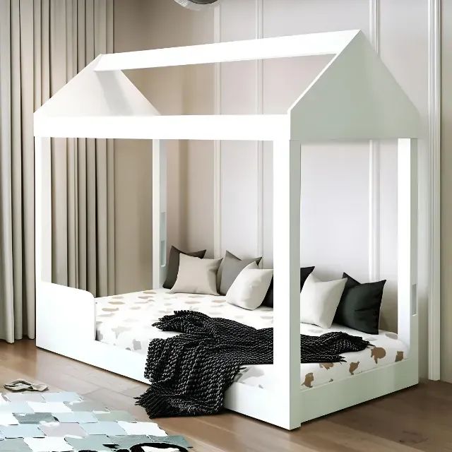 Cama Infantil Montessoriana Crystal Baby Branco J.A Moveis - Entrega Rápida! 