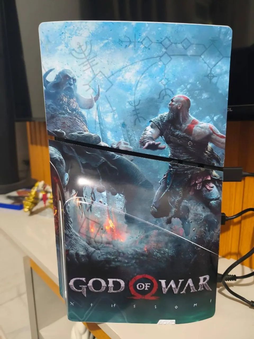PS5 SLIM COM LEITOR, SEMI NOVO - Foto 3