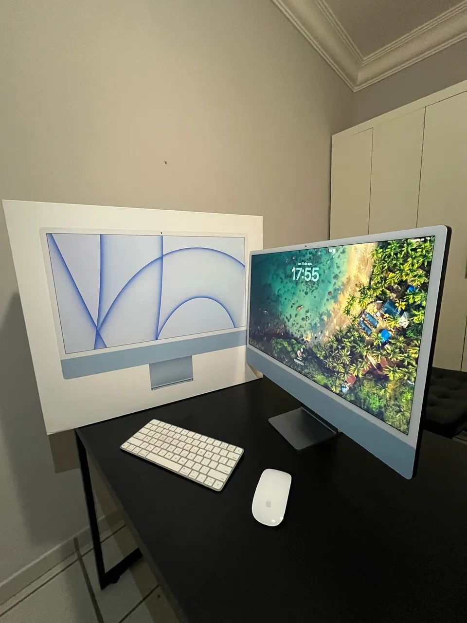 iMac M1 Blue Exclusivo 