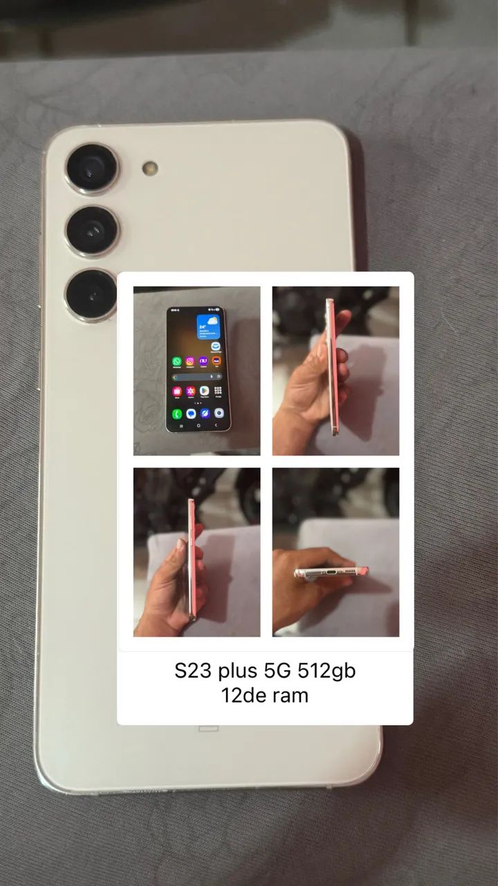 S23plus 512 gb 12 de ram 
