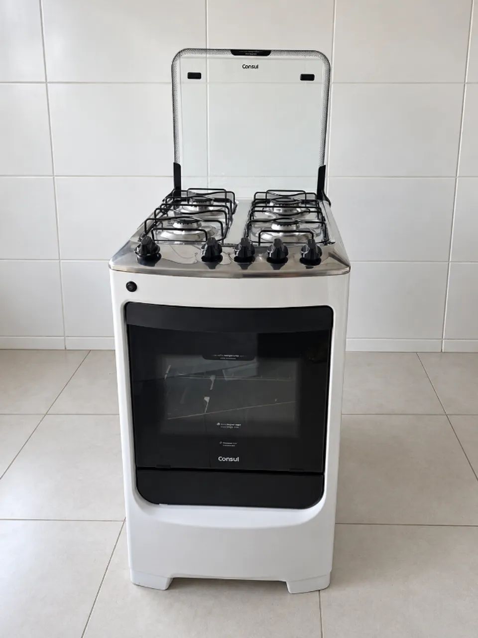Fogão 4 Bocas CFO4NAB Branco com Acendimento Automático Bivolt Consul