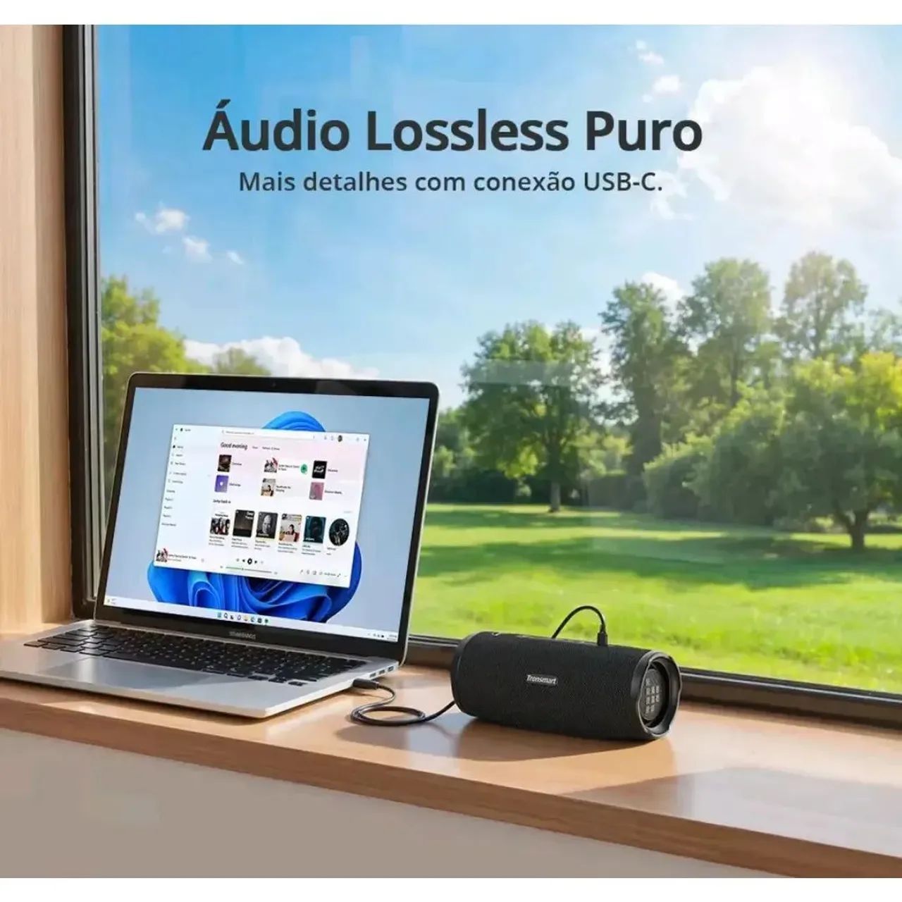 Caixinha bluetooth Tronsmart C3 Plus  - Foto 3