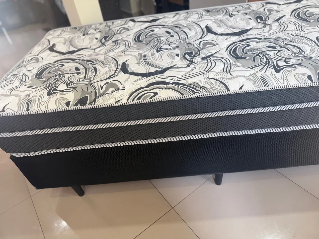 Cama box solteiro entrego  - Foto 4