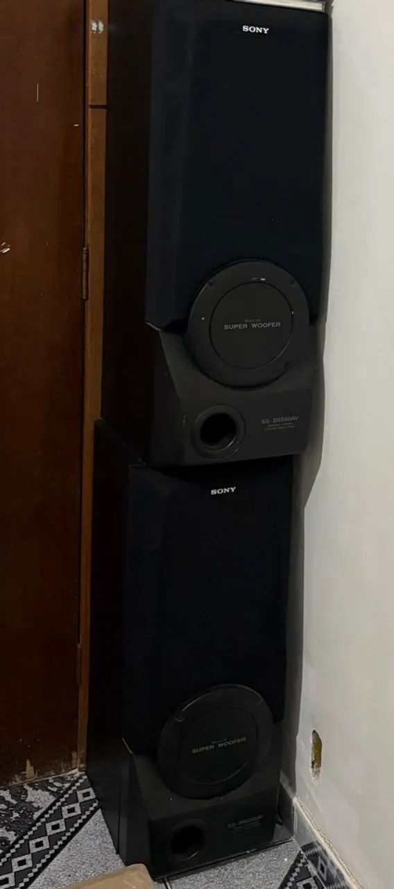 Caixa Acústica Sony SS-B5550AV, com ?Super Woofer?