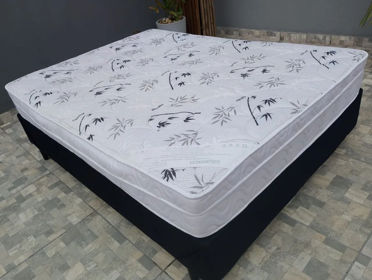 Cama box casal completa 138x188 tamanho padrão  - Foto 3