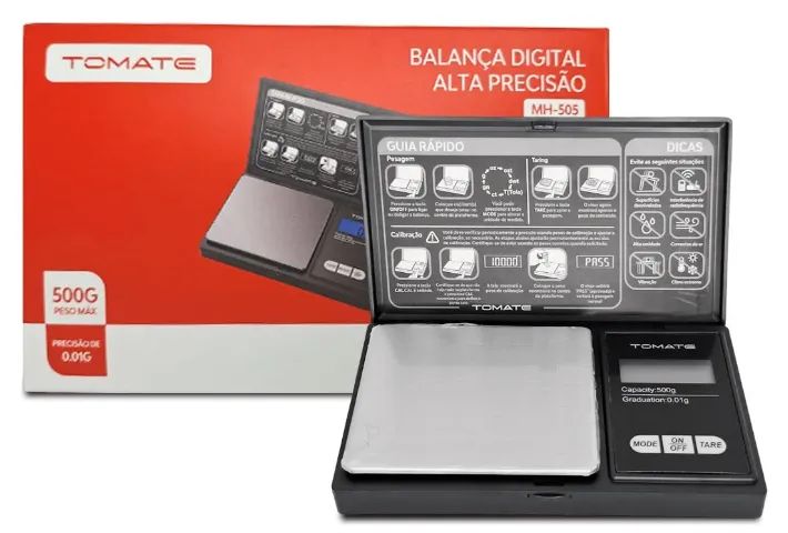 Mini Balança Digital De Precisão 500g - Foto 3