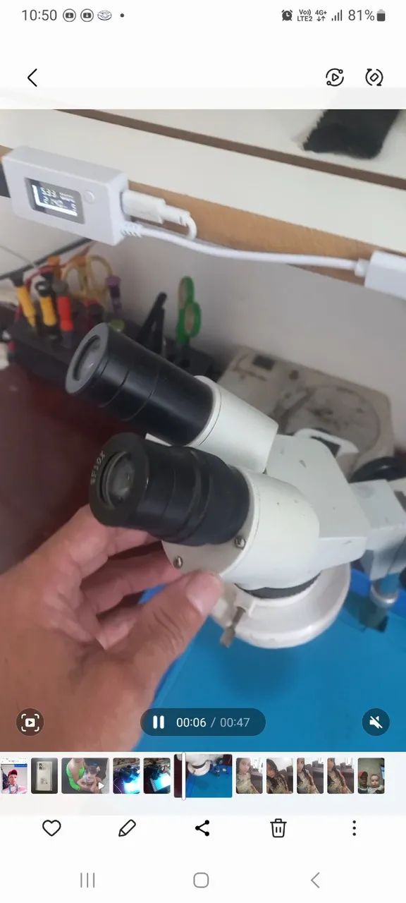 Microscópio binocular  - Foto 4