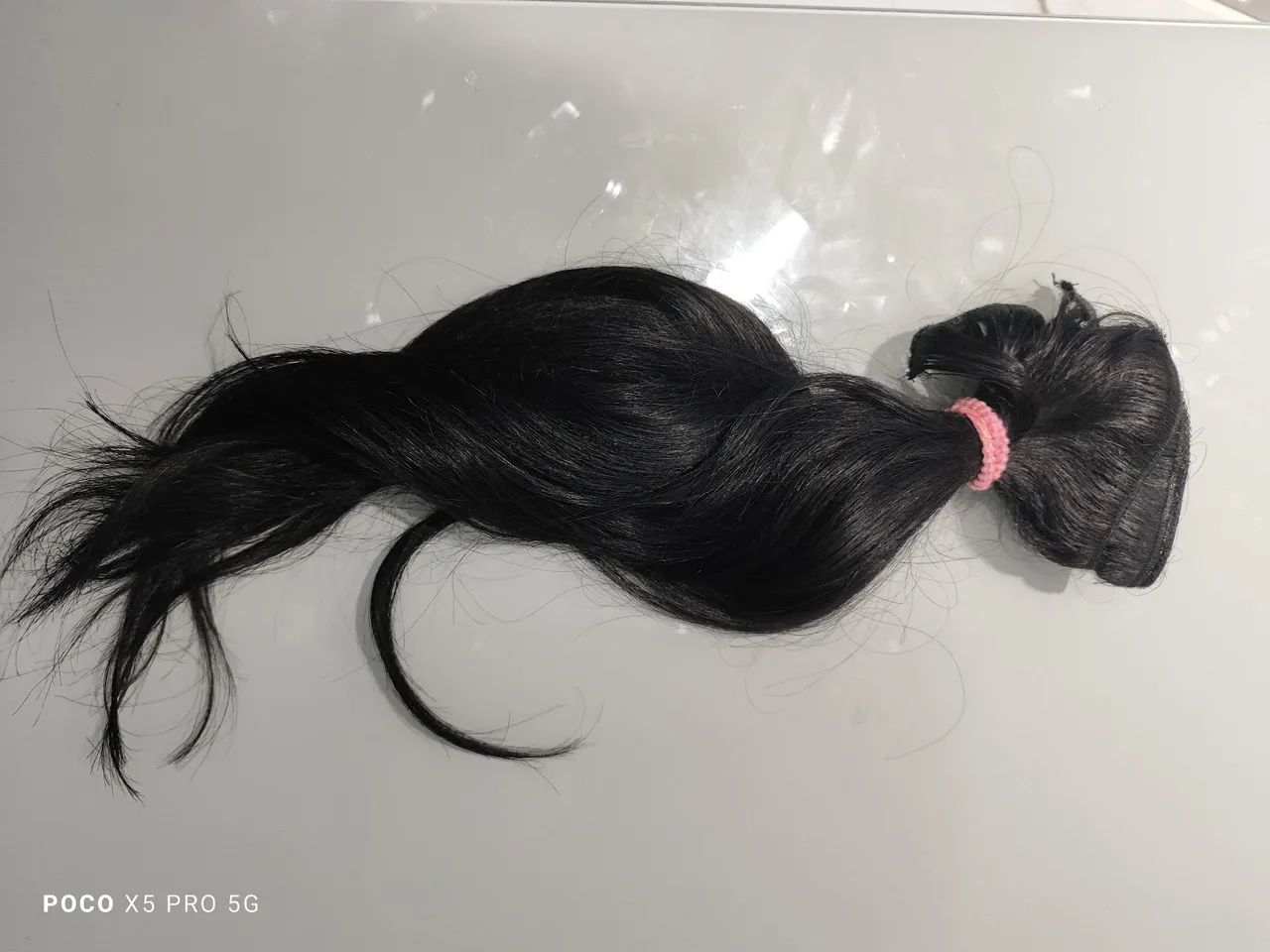 Cabelo humano liso 