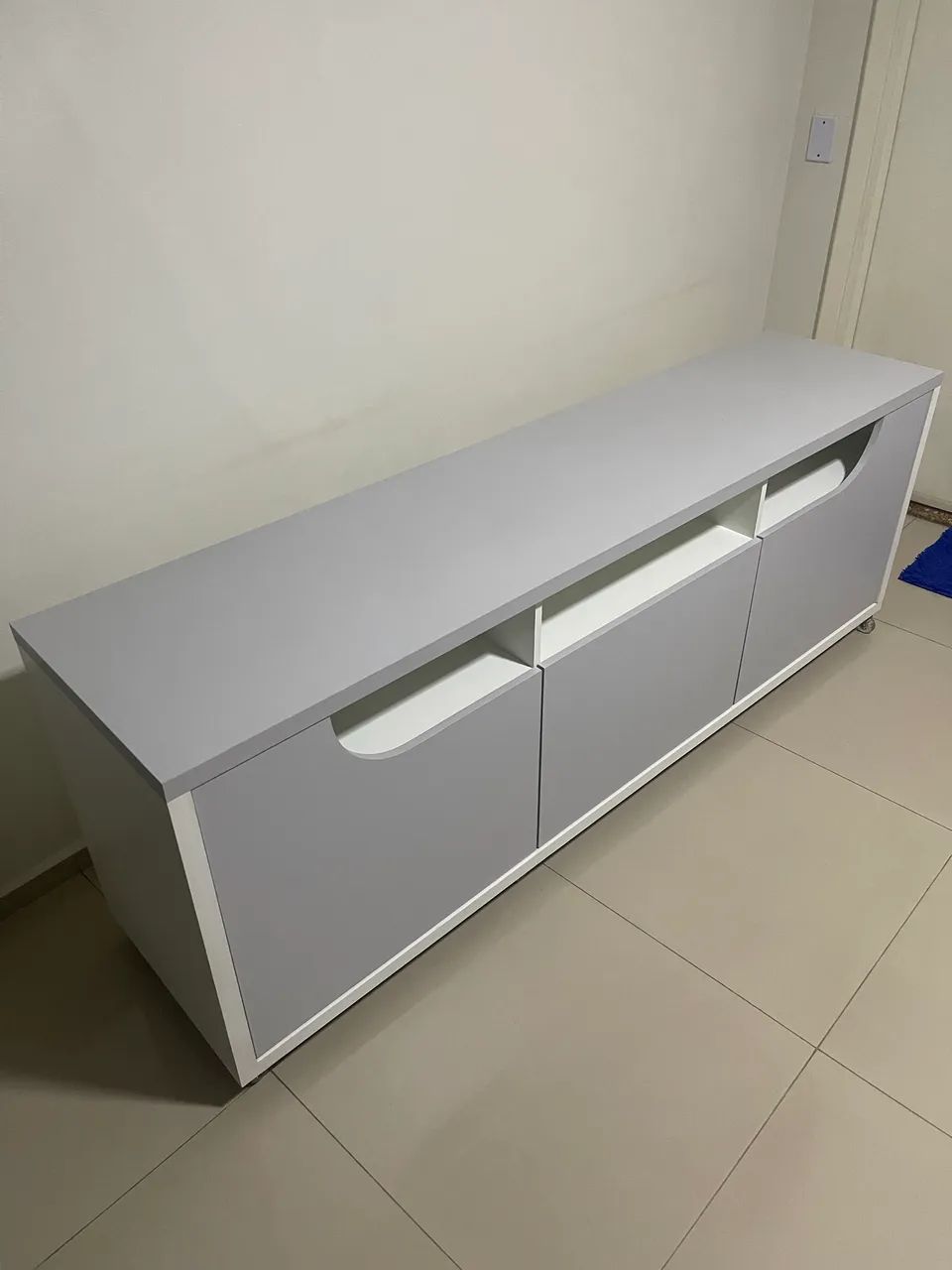 Rack Móvel de Sala 100% MDF - 190,5(C)x69(A)x45cm(P)