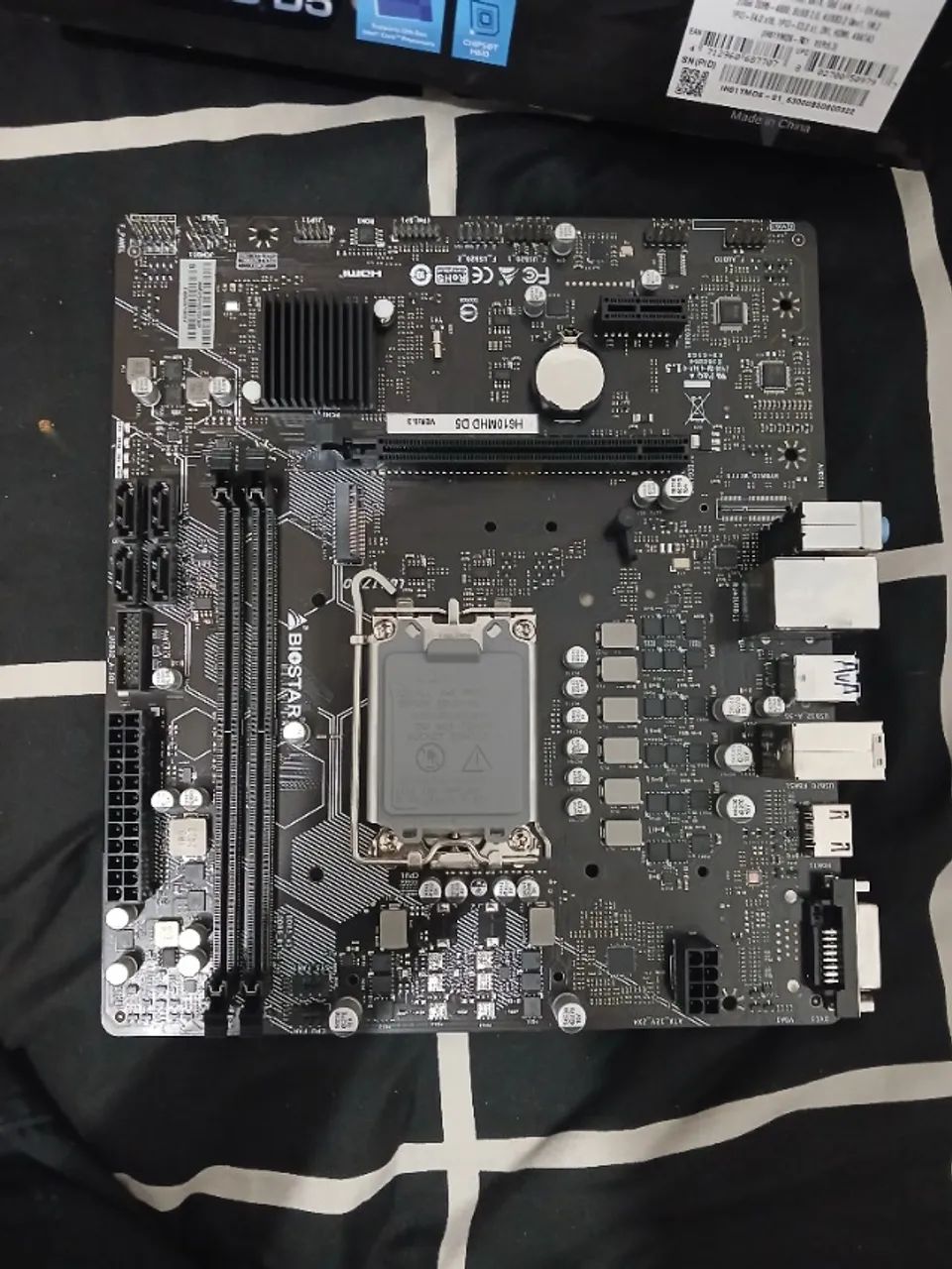 Placa mãe biostar h610m ddr5 - Foto 5