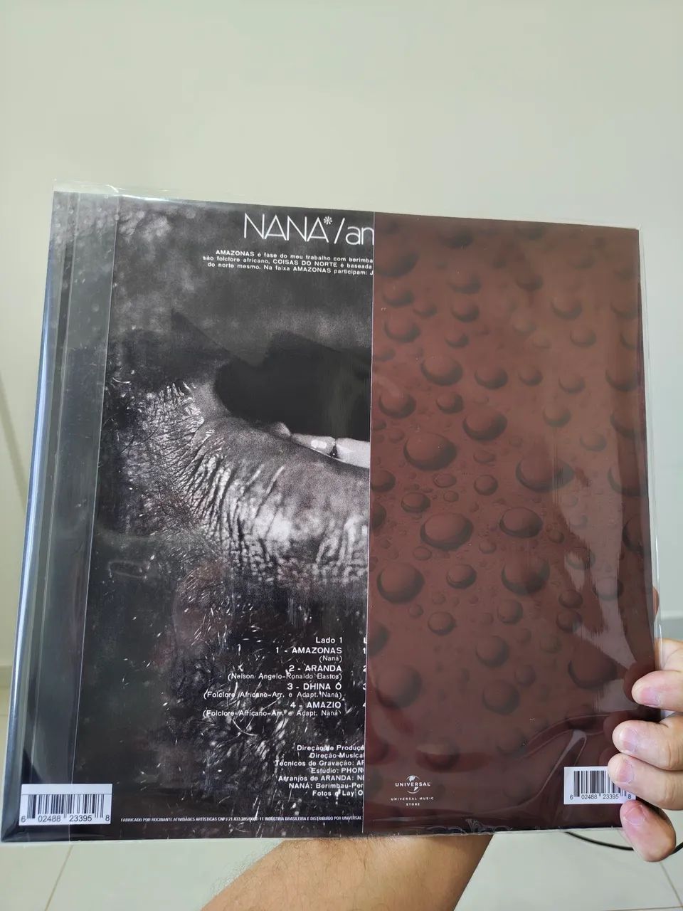 LP disco de vinil Naná Vasconcelos - Amazonas - Foto 2