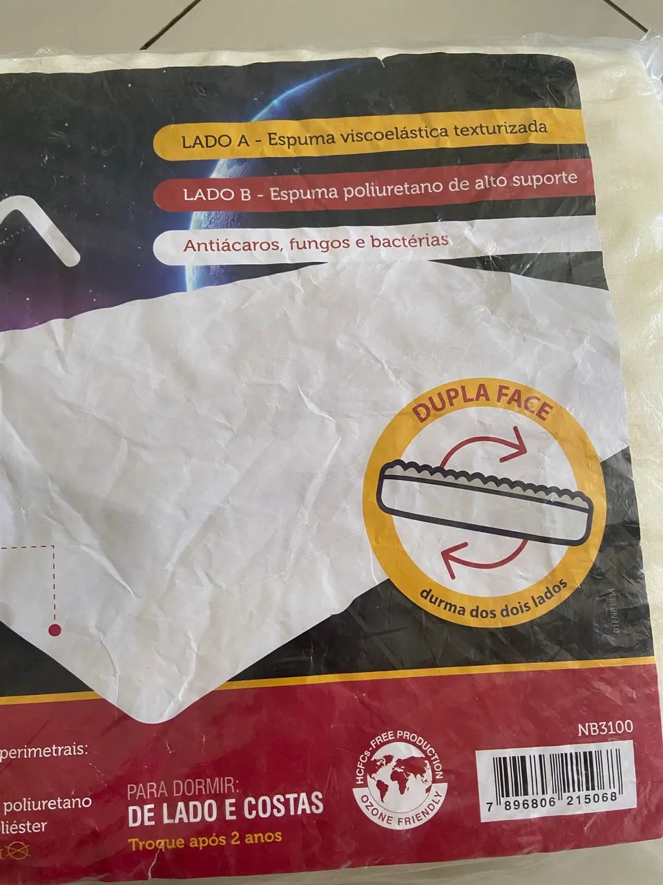 2 travesseiros nasa 