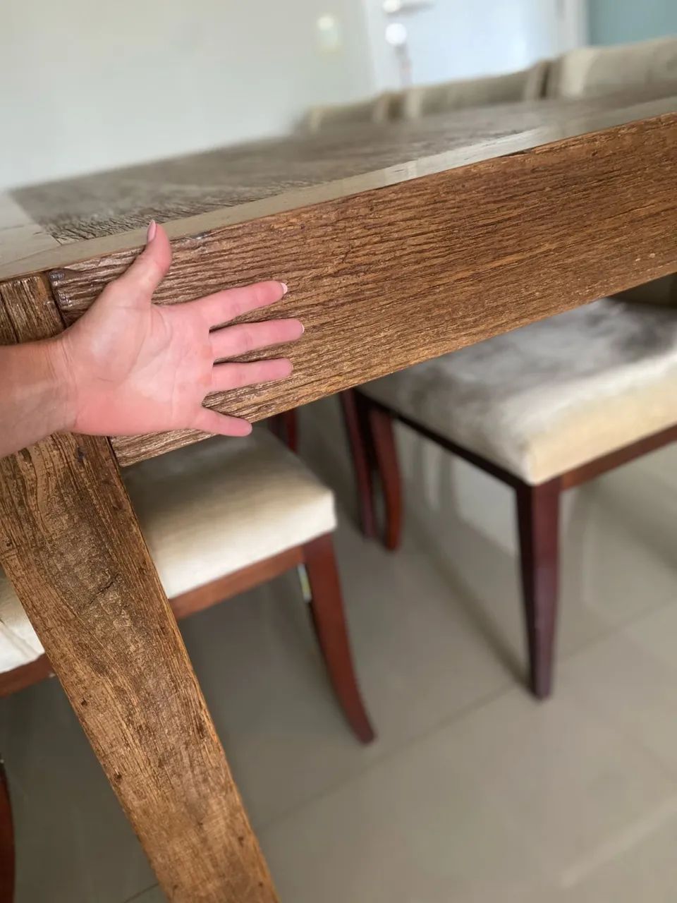 Mesa madeira demolição  - Foto 2