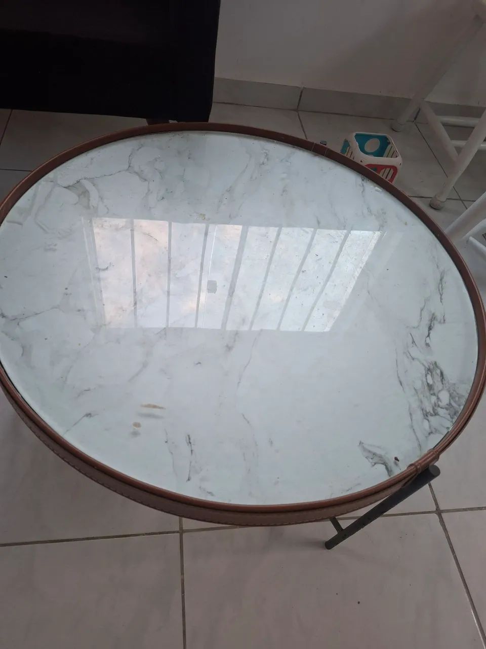 Mesa tampa de vidro