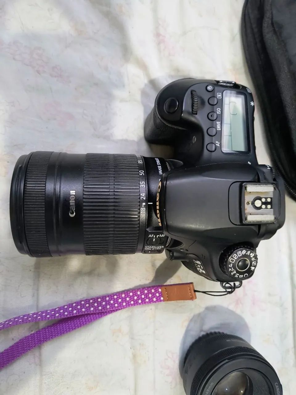 Canon 60D com 2 lentes + 2 baterias  - Foto 2