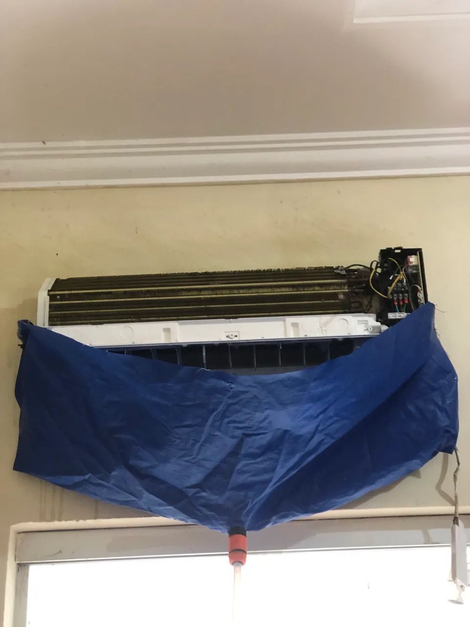 Limpeza de ar-condicionado