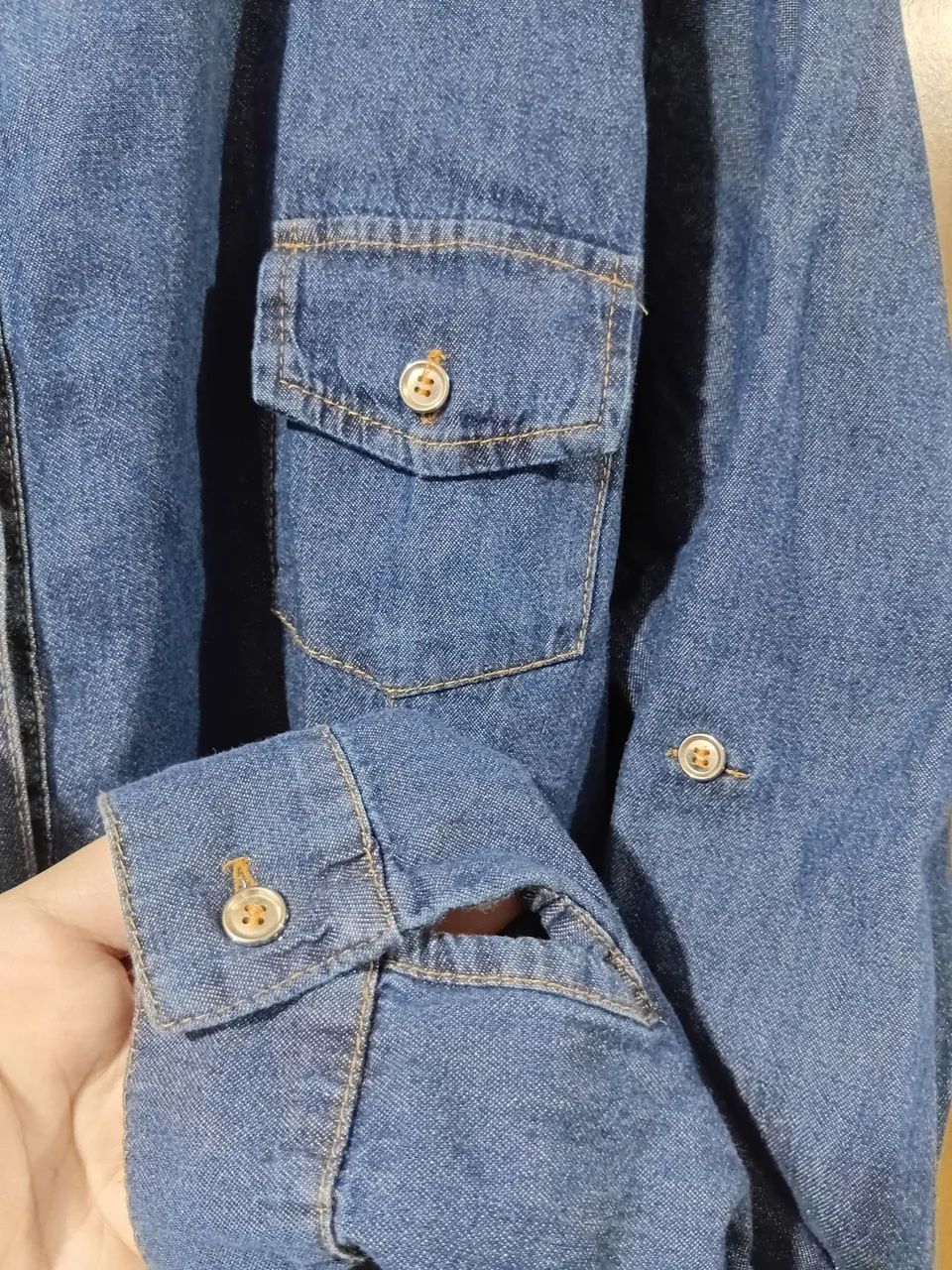 Camisa Jeans Feminina G2 - Foto 4