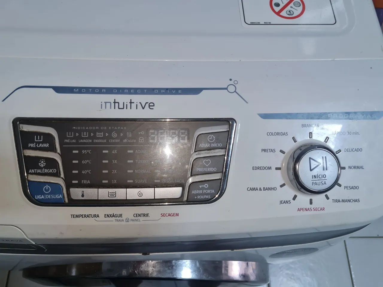 Vendo máquina lavar e seca eletrolux intuitive, 9kg, COM DEFEITO. - Foto 5