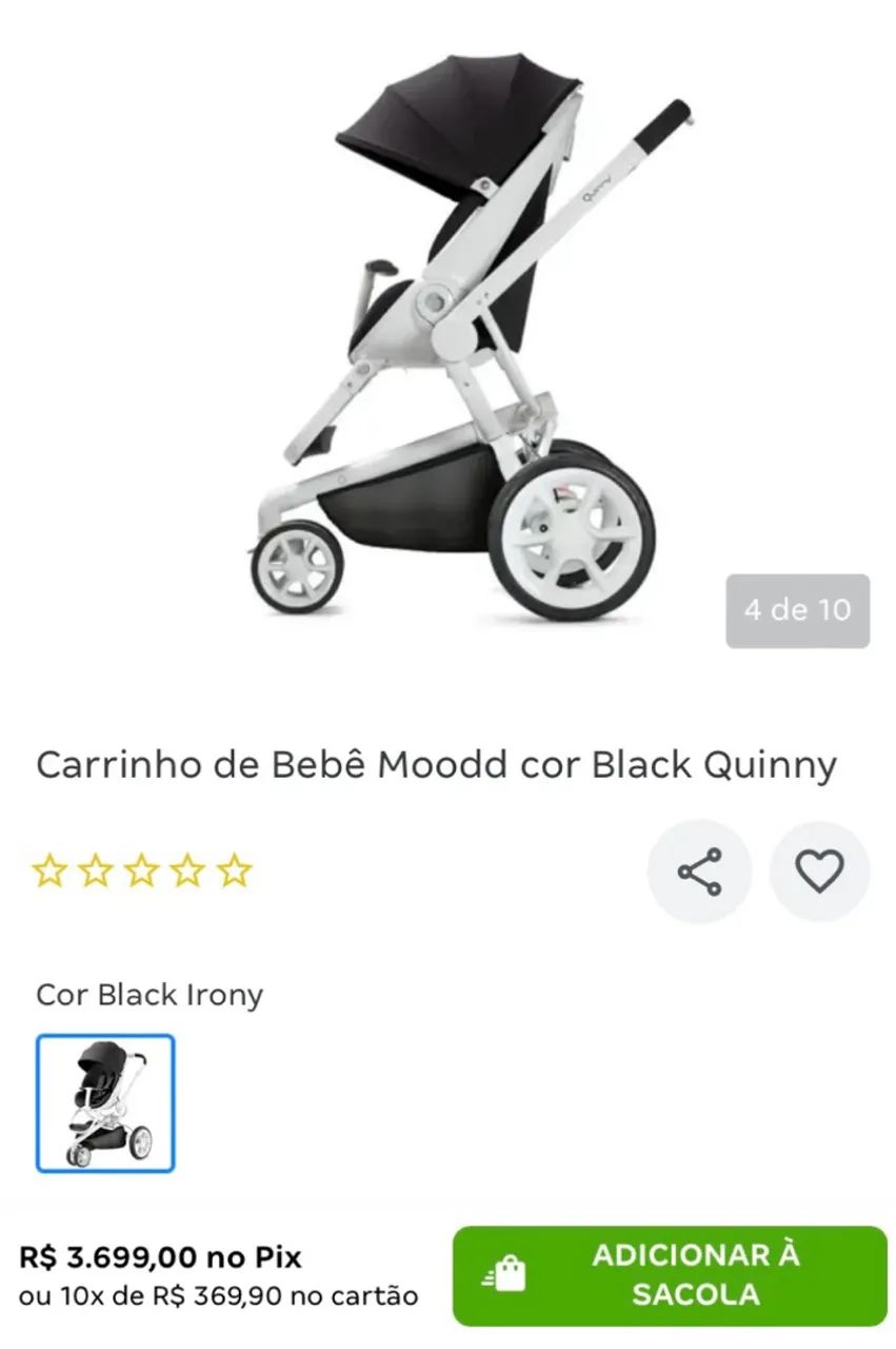 Carrinho de Bebê  - Foto 4