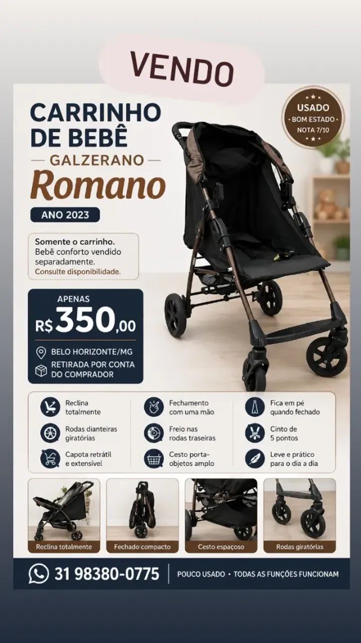 Carrinho de bebê 