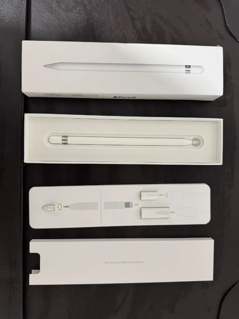 Pencil - 1a Geração -  USB-C - 2 Adaptadores - Oportunidade