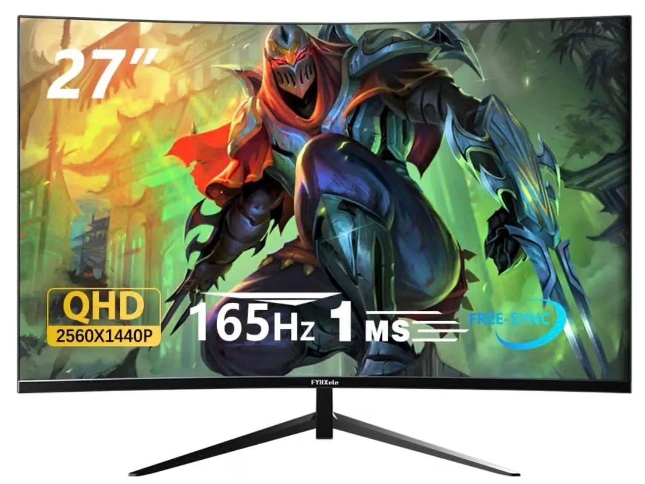 Monitor curvo