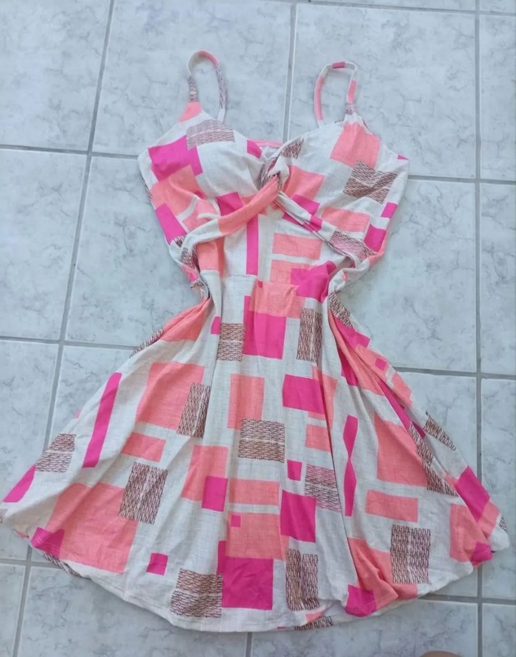 Vestido Estampado GEOMÉTRICO M/G - Foto 2