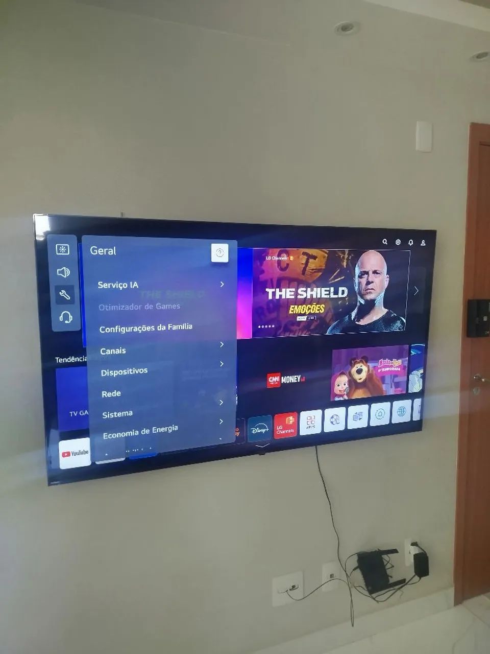 Vento tv LG 65 polegadas  - Foto 4