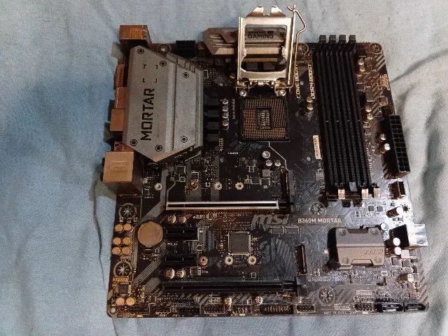 Kit Placa Mãe MSI B360M Mortar + Processador Intel Core i5 9400F - Foto 5