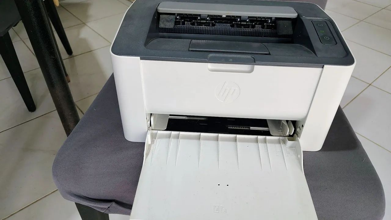 Impressora HP Laser 107w  - Funcionando Perfeitamente - Foto 2