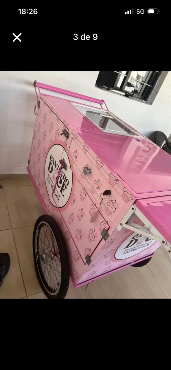 Carrinho de doces 3500