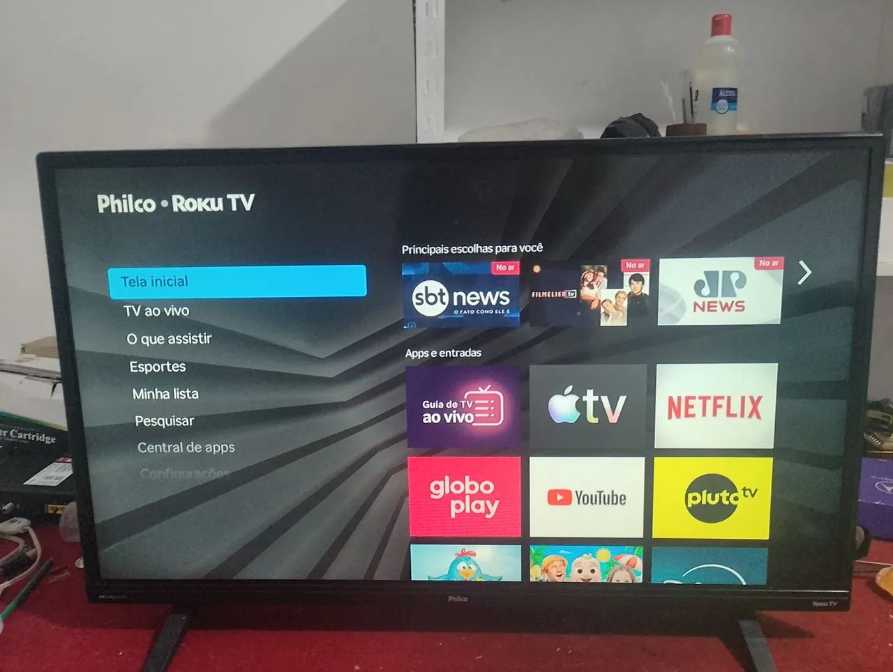 Smart TV Roku 32 polegadas  - Foto 4