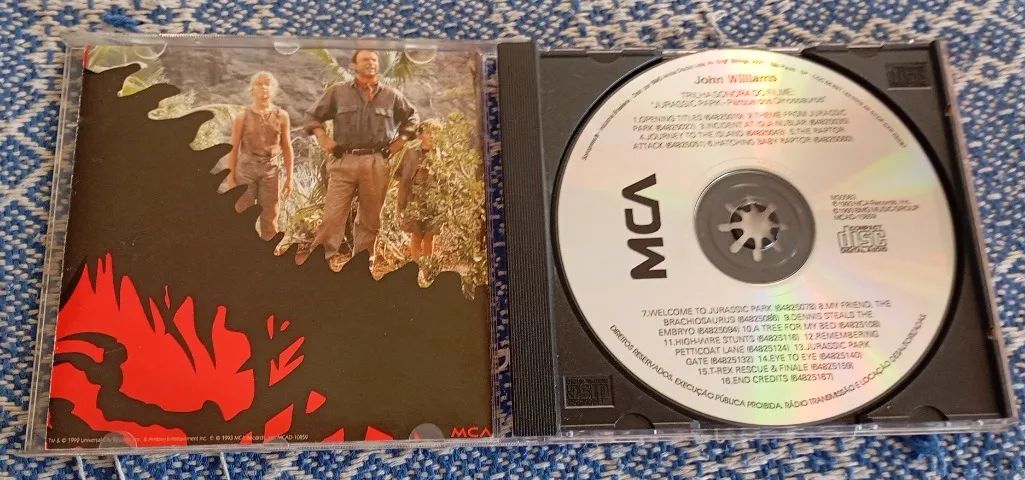 CD Trilha Sonora Jurassic Park - Foto 2