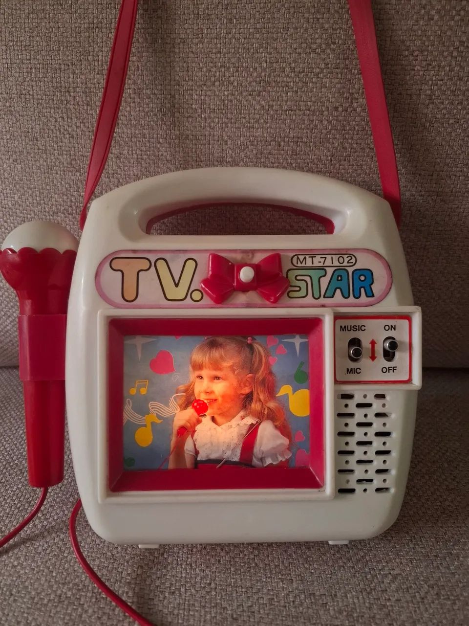Brinquedo vintage TV.Star funcionando 