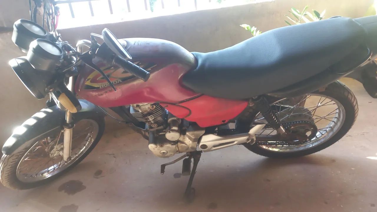 Cg titan 125 partida e pedal freio a disco  - Foto 3