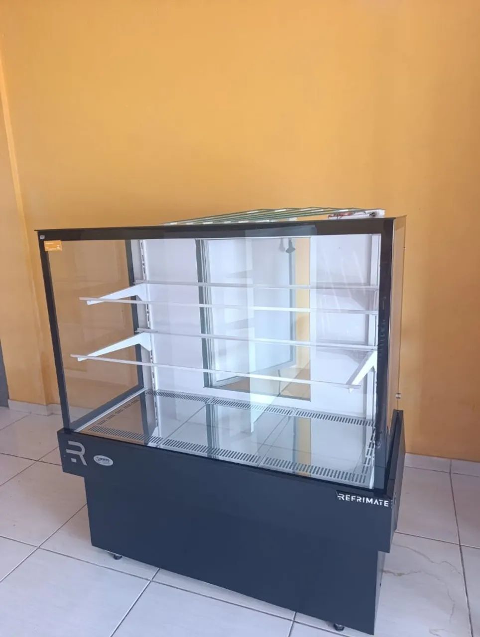 Vitrine expositora quente