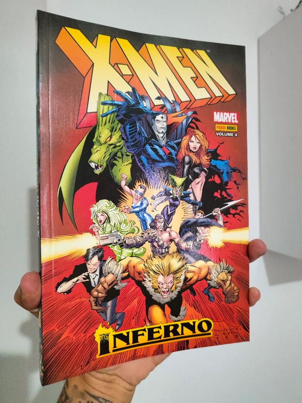 【稀少・廃刊】ナイフ・マガジン 1992年 5冊セット（33〜37）★かなり美品 X-Men Inferno A Saga Completa - Panini - Capa Cartão - Livros e