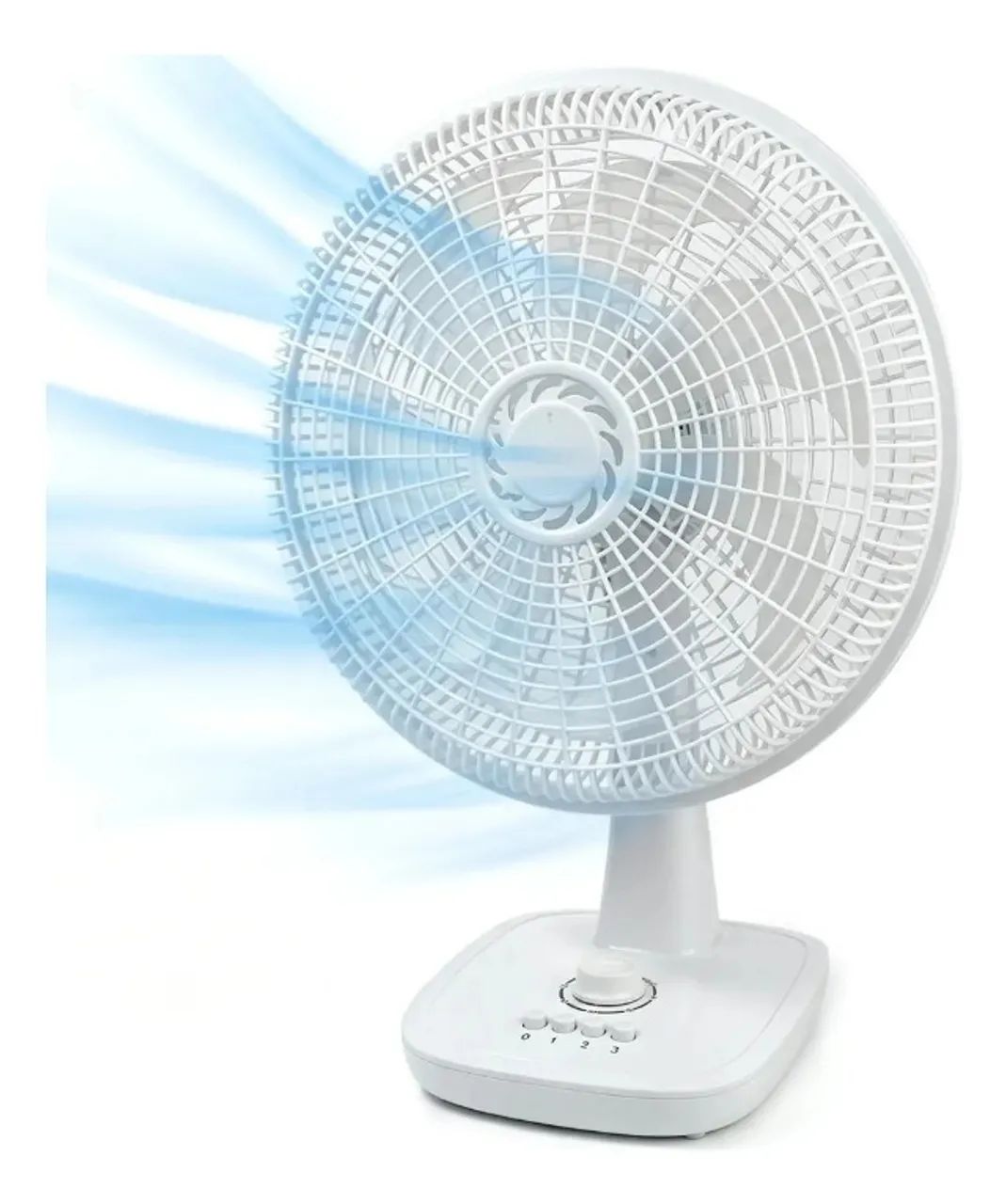 Ventilador De Mesa mondial Super Power 127 Silencioso Oscilante 3 Velocidades 7 Pás 43cm