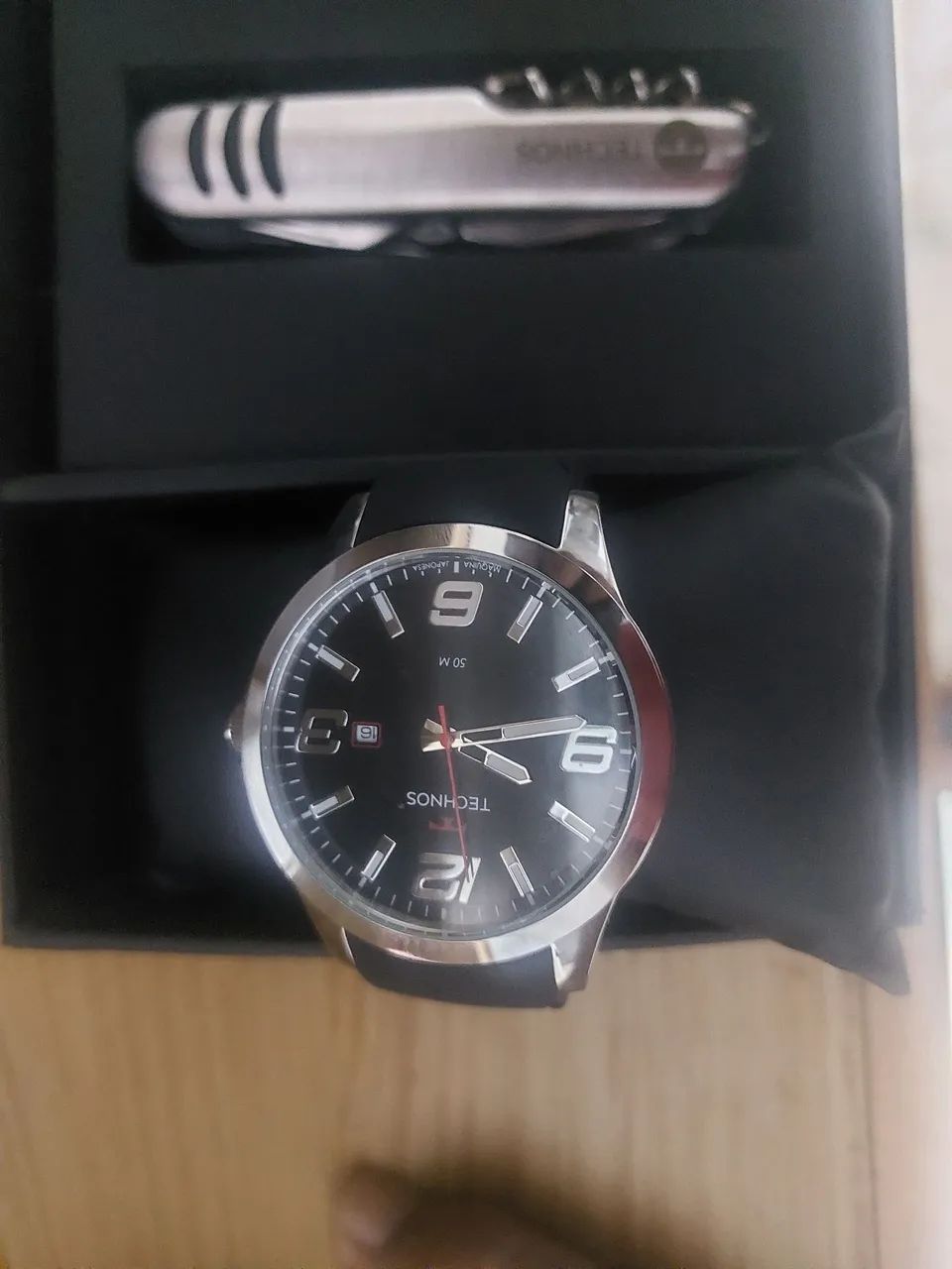 Vendo relógio Tecnos novo 5 dias de comprado  - Foto 4