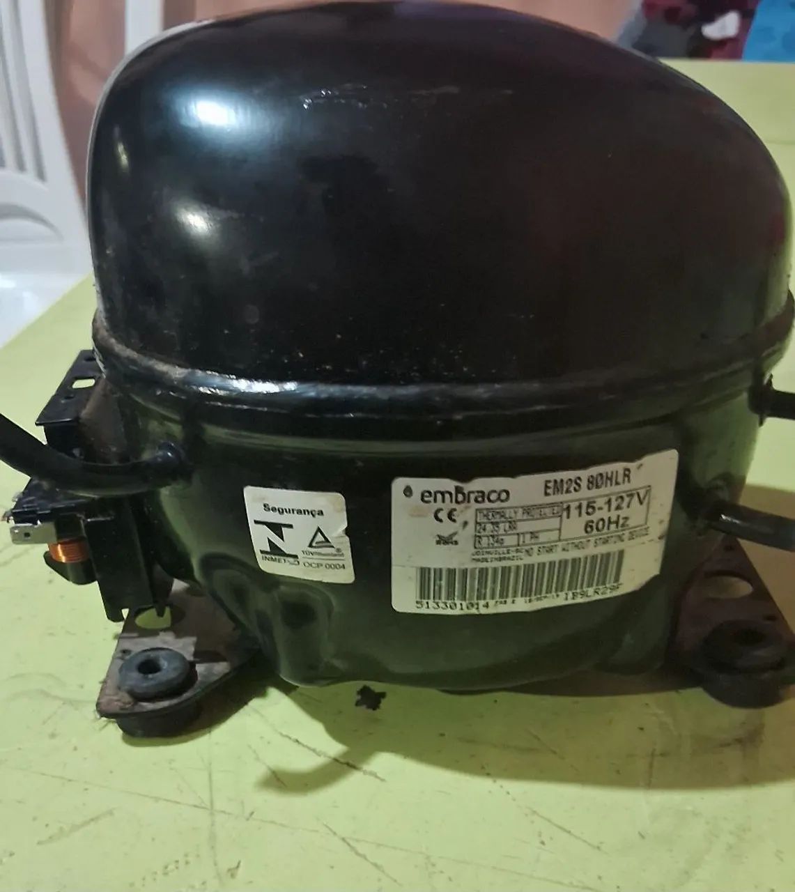 MOTOR GELADEIRA GELO SECO