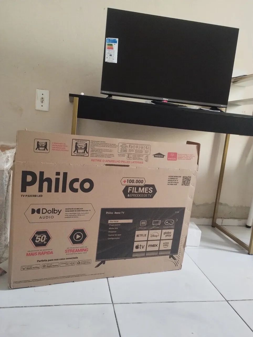 Tv Philco Roku 32 polegadas  - Foto 3