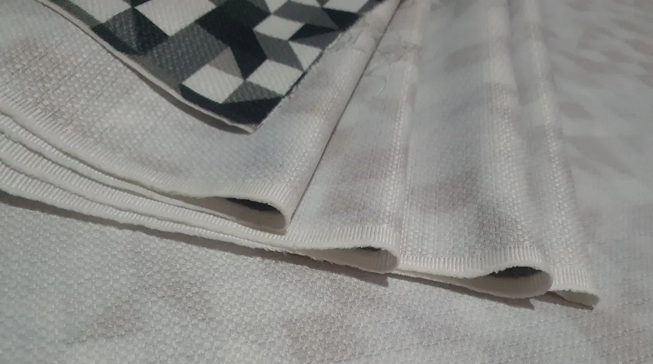 Rolo de tecido poliéster maresia ( Breton) - Foto 5