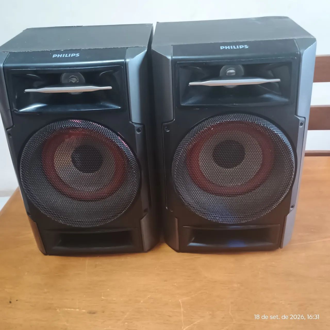 Par Caixas Acústicas Philips FWM416X/78