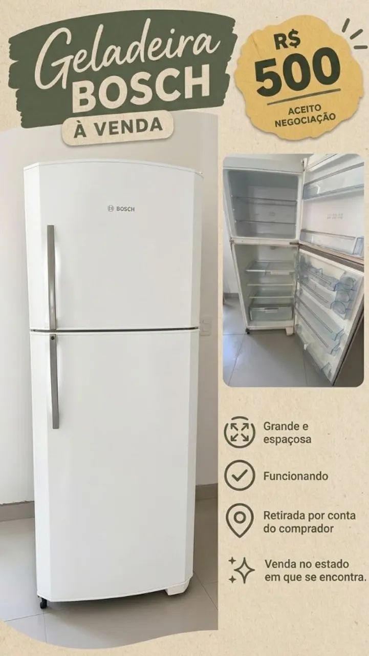 Geladeira Bosch