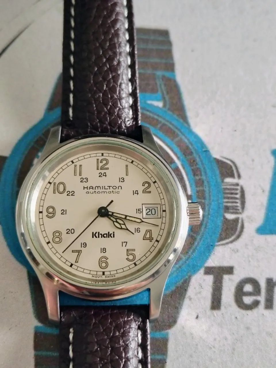 RELOGIO HAMILTON KAKHI  AUTOMATICO 36MM - Foto 2