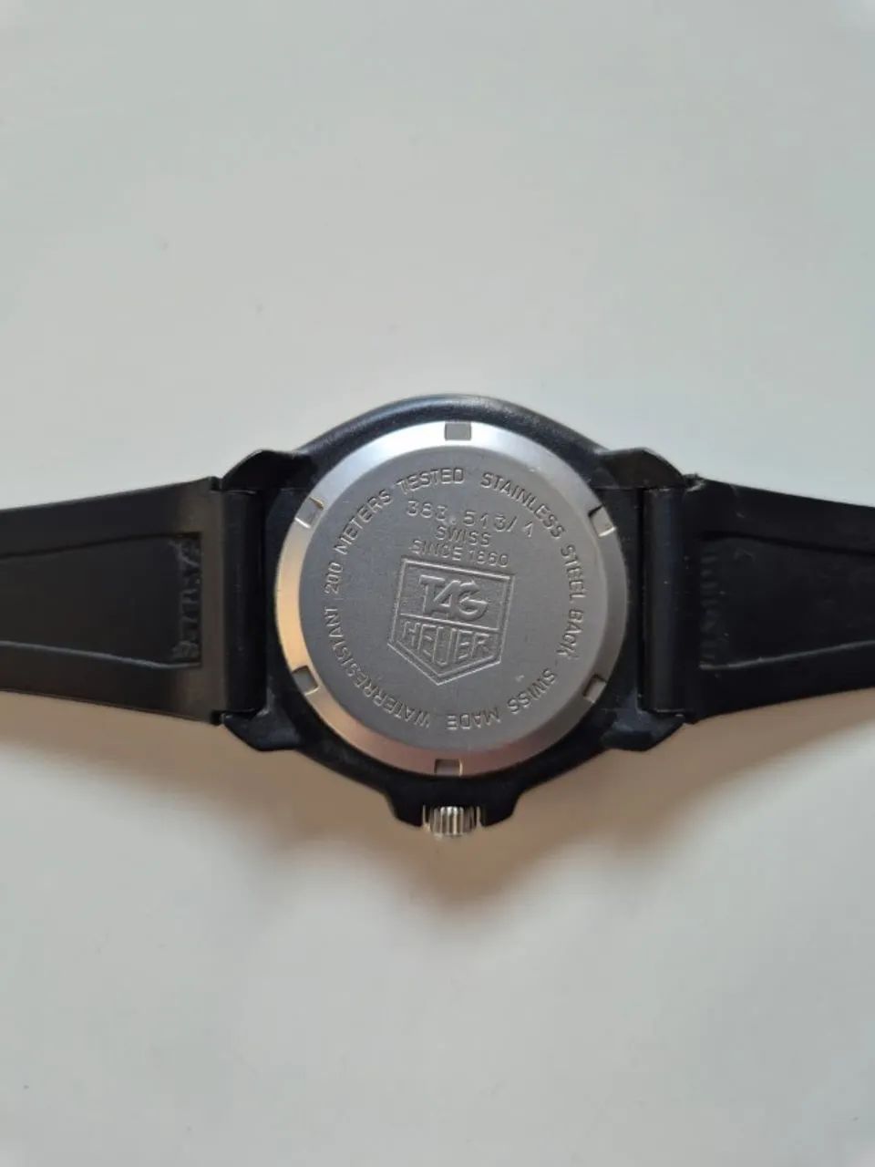 Relógio TAG HEUER Fórmula 1 (ref 383.513/1) movimento quartz e mostrador de data - Foto 3