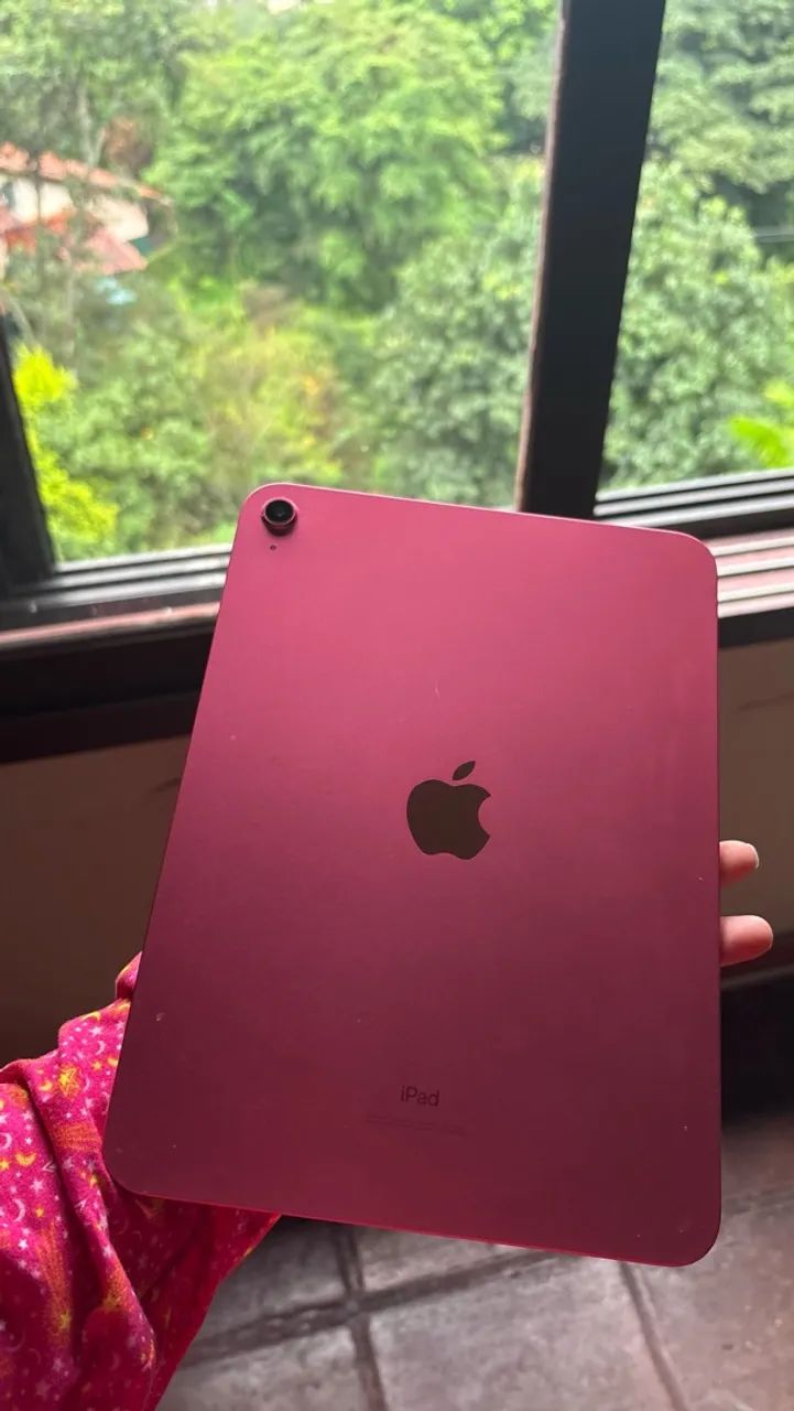 iPad 10  geração - 64 GB - Rosa - Foto 3