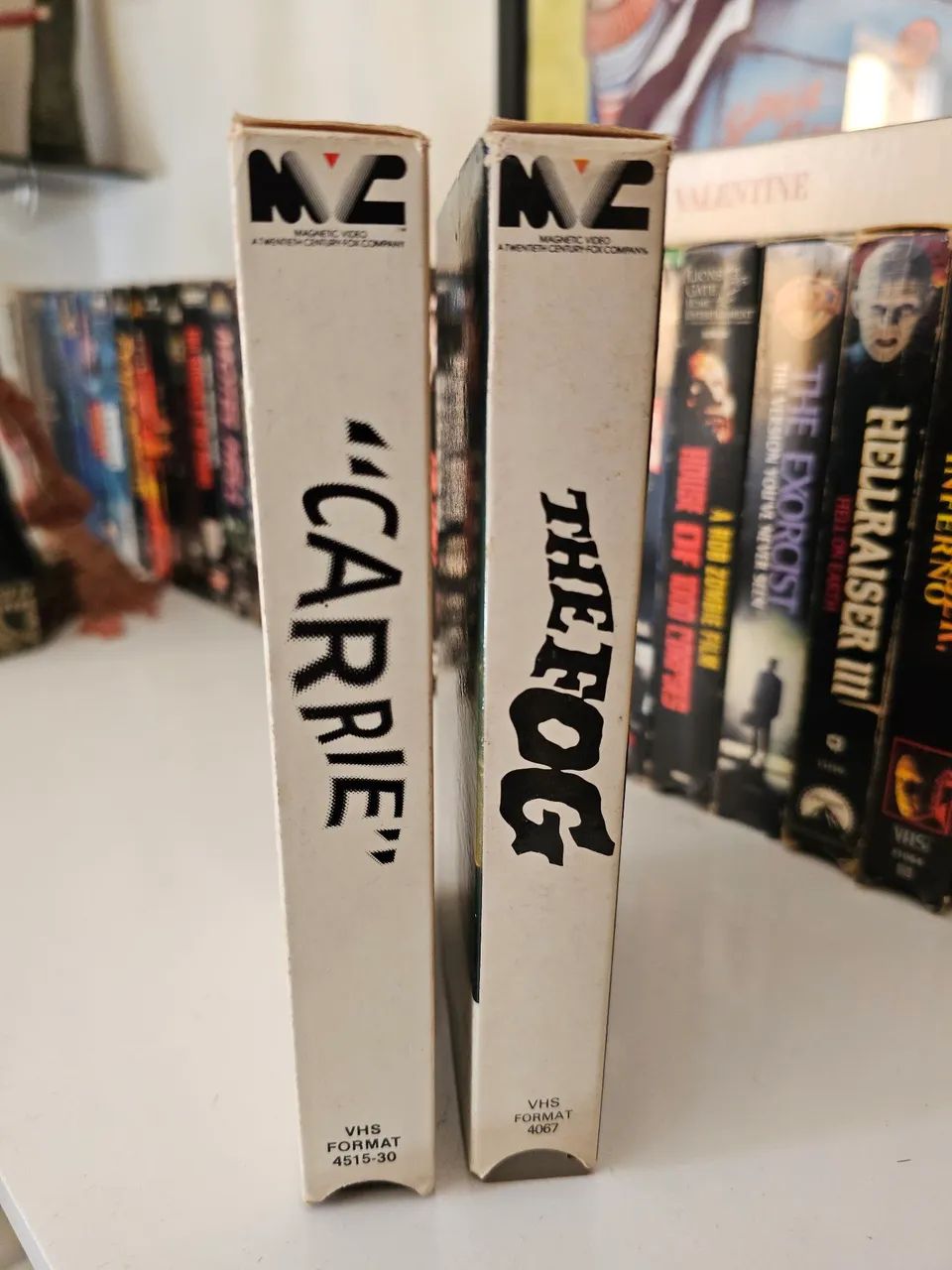 Vhs Importado Carrie e The Fog Magnetic Video terror  - Foto 3